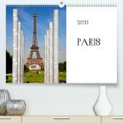 Paris (Premium, hochwertiger DIN A2 Wandkalender 2021, Kunstdruck in Hochglanz)