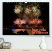Feuerwerks - Impressionen (Premium, hochwertiger DIN A2 Wandkalender 2021, Kunstdruck in Hochglanz)