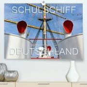 Schulschiff Deutschland in Bremen-Vegesack (Premium, hochwertiger DIN A2 Wandkalender 2021, Kunstdruck in Hochglanz)