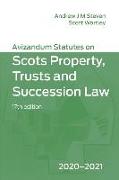 Avizandum Statutes on the Scots Law of Property, Trusts and Succession