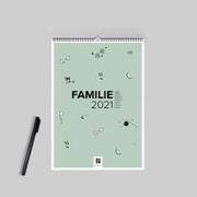 Design Familienwandkalender A3 Hochformat (2021)