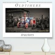 Oldtimer - tractors (Premium, hochwertiger DIN A2 Wandkalender 2021, Kunstdruck in Hochglanz)