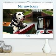 Narrowboats (Premium, hochwertiger DIN A2 Wandkalender 2021, Kunstdruck in Hochglanz)