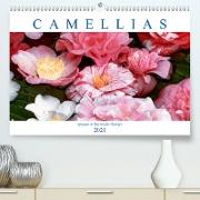 Camellias (Premium, hochwertiger DIN A2 Wandkalender 2021, Kunstdruck in Hochglanz)