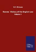 Reeves´ History of the English Law