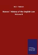 Reeves´ History of the English Law