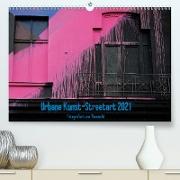 Urbane Kunst - Streetart 2021 (Premium, hochwertiger DIN A2 Wandkalender 2021, Kunstdruck in Hochglanz)