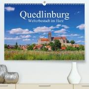 Quedlinburg - Welterbestadt im Harz (Premium, hochwertiger DIN A2 Wandkalender 2021, Kunstdruck in Hochglanz)