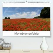 Mohnblumenfelder (Premium, hochwertiger DIN A2 Wandkalender 2021, Kunstdruck in Hochglanz)