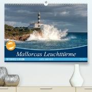 Mallorcas Leuchttürme (Premium, hochwertiger DIN A2 Wandkalender 2021, Kunstdruck in Hochglanz)