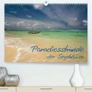Paradiesstrände der Seychellen (Premium, hochwertiger DIN A2 Wandkalender 2021, Kunstdruck in Hochglanz)