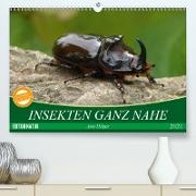 INSEKTEN GANZ NAHE (Premium, hochwertiger DIN A2 Wandkalender 2021, Kunstdruck in Hochglanz)