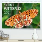 British Butterflies 2021 (Premium, hochwertiger DIN A2 Wandkalender 2021, Kunstdruck in Hochglanz)