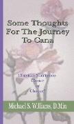 Some Thoughts For The Journey To Cana