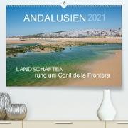 Andalusien - Landschaften rund um Conil de la Frontera (Premium, hochwertiger DIN A2 Wandkalender 2021, Kunstdruck in Hochglanz)