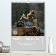 wabi sabi moe - hinreißend vergammelt erotisch - Akt/Bodypainting (Premium, hochwertiger DIN A2 Wandkalender 2021, Kunstdruck in Hochglanz)