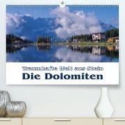 Die Dolomiten - Traumhafte Welt aus Stein (Premium, hochwertiger DIN A2 Wandkalender 2021, Kunstdruck in Hochglanz)