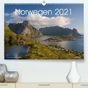 Norwegen (Premium, hochwertiger DIN A2 Wandkalender 2021, Kunstdruck in Hochglanz)
