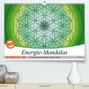 Energie - Mandalas in Grün, Erneuerung durch die Farbe Grün (Premium, hochwertiger DIN A2 Wandkalender 2021, Kunstdruck in Hochglanz)