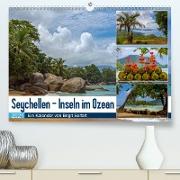 Seychellen - Inseln im Ozean (Premium, hochwertiger DIN A2 Wandkalender 2021, Kunstdruck in Hochglanz)