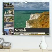 Normandie - Raue Küste und malerische Hafenstädte (Premium, hochwertiger DIN A2 Wandkalender 2021, Kunstdruck in Hochglanz)