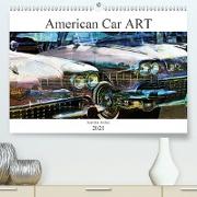 American Car ART (Premium, hochwertiger DIN A2 Wandkalender 2021, Kunstdruck in Hochglanz)