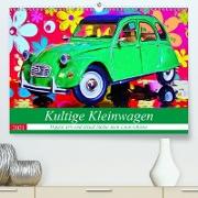 Kultige Kleinwagen (Premium, hochwertiger DIN A2 Wandkalender 2021, Kunstdruck in Hochglanz)