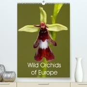 Wild Orchids of Europe (Premium, hochwertiger DIN A2 Wandkalender 2021, Kunstdruck in Hochglanz)