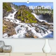 Waterfalls in Norway (Premium, hochwertiger DIN A2 Wandkalender 2021, Kunstdruck in Hochglanz)