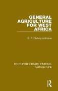 General Agriculture for West Africa