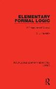 Elementary Formal Logic