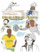 Black History Figures Coloring Book: Famous Black People Adult Colouring Fun, Stress Relief Relaxation and Escape