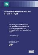 Erwartungen und Bedenken von Mitarbeitern in Bezug auf eine Personalabteilung - eine qualitative und quantitative Analyse