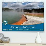 Kia ora, Aotearoa - Wunderbares Neuseeland (Premium, hochwertiger DIN A2 Wandkalender 2021, Kunstdruck in Hochglanz)