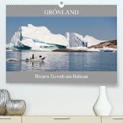 Grönland Bizarre Eiswelt um Ilulissat (Premium, hochwertiger DIN A2 Wandkalender 2021, Kunstdruck in Hochglanz)