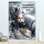 Rabendolch Fantasy Art / 2021 (Premium, hochwertiger DIN A2 Wandkalender 2021, Kunstdruck in Hochglanz)