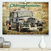 Oldtimerphantasien (Premium, hochwertiger DIN A2 Wandkalender 2021, Kunstdruck in Hochglanz)