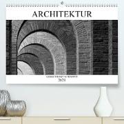 Architektur - Monochrome Schönheit (Premium, hochwertiger DIN A2 Wandkalender 2021, Kunstdruck in Hochglanz)