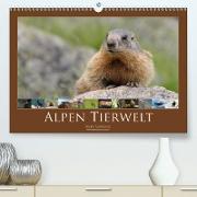 Alpen Tierwelt (Premium, hochwertiger DIN A2 Wandkalender 2021, Kunstdruck in Hochglanz)