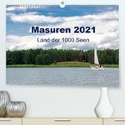Masuren 2021 - Land der 1000 Seen (Premium, hochwertiger DIN A2 Wandkalender 2021, Kunstdruck in Hochglanz)