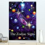 The Zodiac Signs (Premium, hochwertiger DIN A2 Wandkalender 2021, Kunstdruck in Hochglanz)
