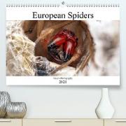 European Spiders (Premium, hochwertiger DIN A2 Wandkalender 2021, Kunstdruck in Hochglanz)