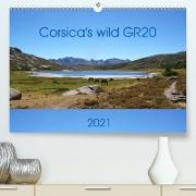 Corsica's wild GR20 (Premium, hochwertiger DIN A2 Wandkalender 2021, Kunstdruck in Hochglanz)