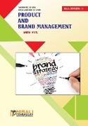 PRODUCT AND BRAND MANAGEMENT MARKETING MANAGEMENT SPECIALIZATION