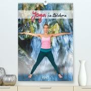 Yoga in Bildern (Premium, hochwertiger DIN A2 Wandkalender 2021, Kunstdruck in Hochglanz)