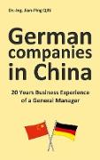 German Companies in China