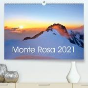 Monte Rosa (Premium, hochwertiger DIN A2 Wandkalender 2021, Kunstdruck in Hochglanz)