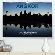 Angkor petrified giants (Premium, hochwertiger DIN A2 Wandkalender 2021, Kunstdruck in Hochglanz)