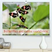 Butterflies and moths worldwide (Premium, hochwertiger DIN A2 Wandkalender 2021, Kunstdruck in Hochglanz)