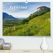 Trentino - Von den Dolomiten bis zum Gardasee (Premium, hochwertiger DIN A2 Wandkalender 2021, Kunstdruck in Hochglanz)